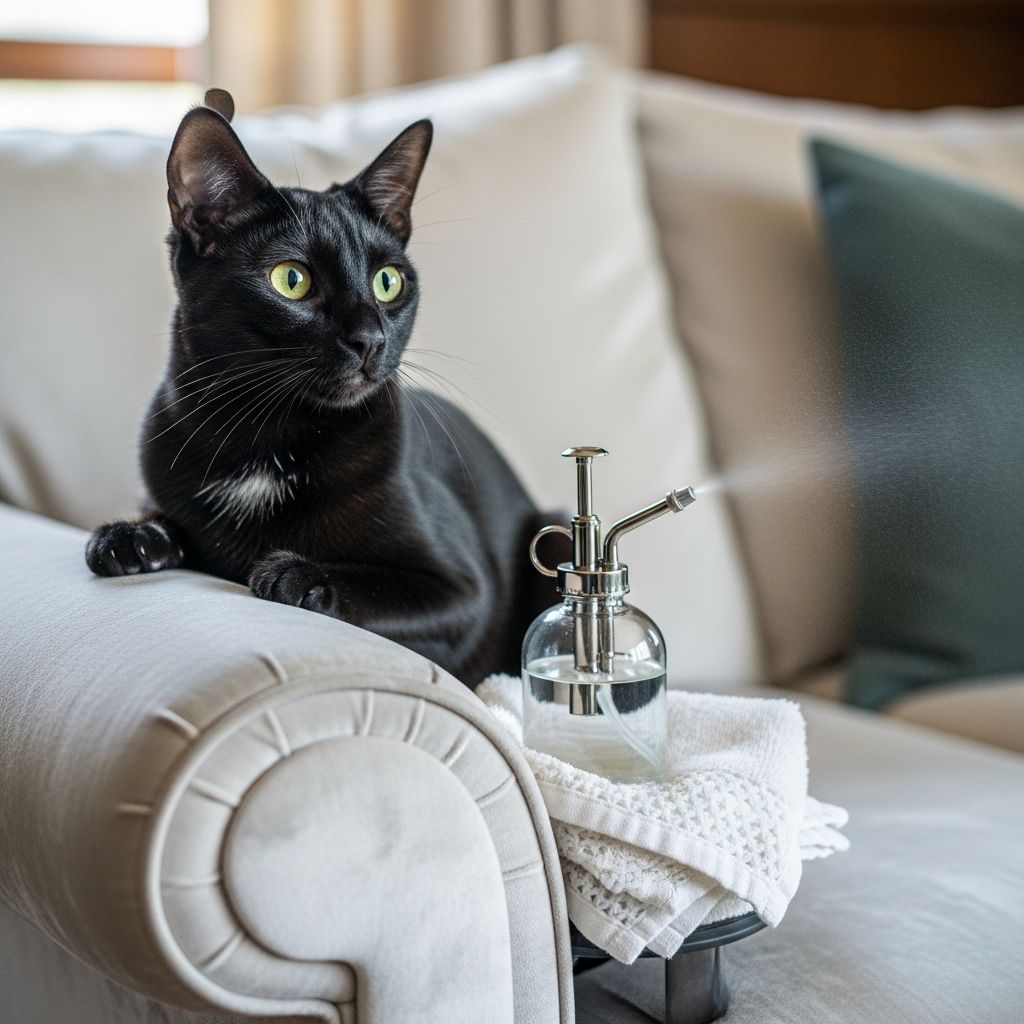 Keep Cats Off Furniture With Vinegar: 4 Vet Approved Steps Discover vet-approved steps to deter cats from furniture using safe, simple vinegar spray recipe and additional tips.