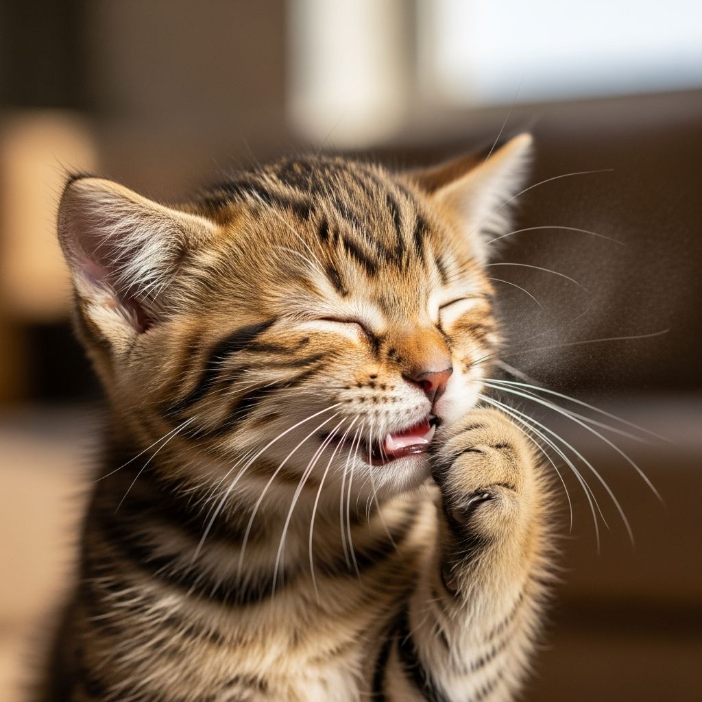 Kitten Sneezing: 4 Key Causes, Care Tips & When To Seek Help Discover the top reasons your kitten is sneezing, from infections to irritants, and learn when to seek vet care for quick relief.