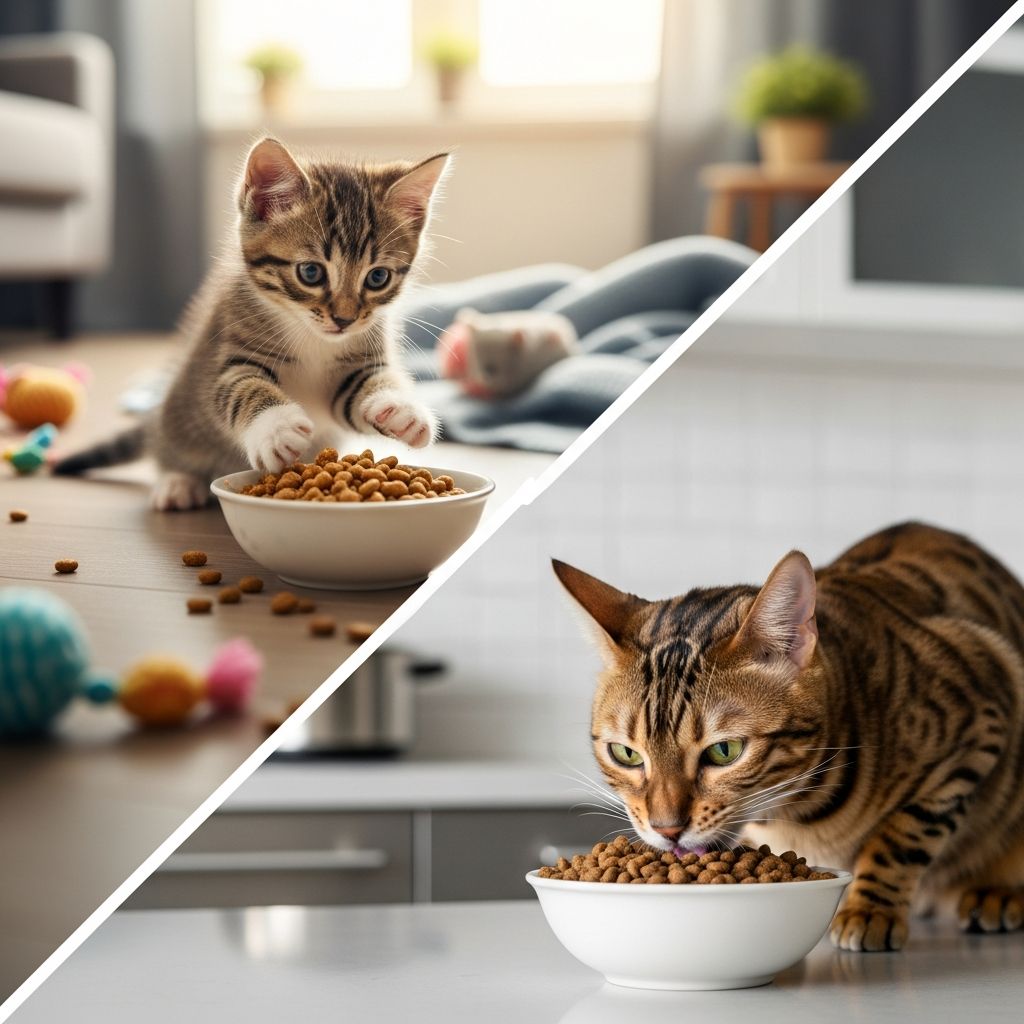 Kitten Vs Adult Cat Food: Complete Nutrition Guide Discover key differences in nutrition, ideal switch timing, and safe transition tips for healthy feline growth and maintenance.