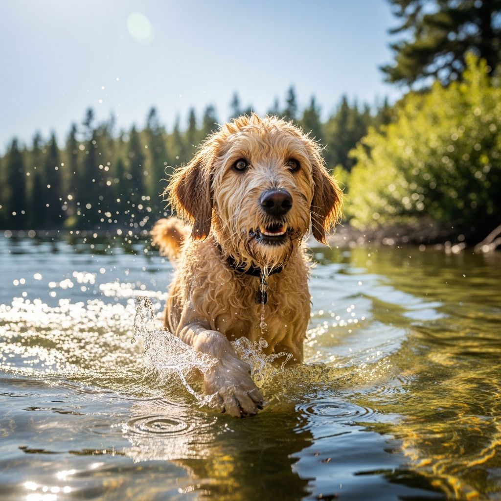 Labradoodles and Swimming: Abilities and Tips Discover if Labradoodles are natural swimmers, how to safely introduce them to water, and the health benefits of aquatic exercise for these energetic hybrids.