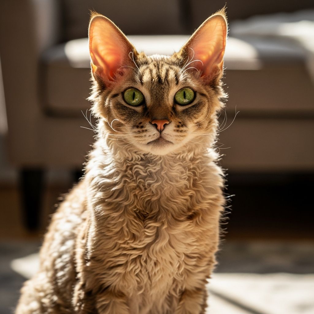 Discover the affectionate LaPerm cat breed, from its spontaneous origins to curly coat care and family-friendly traits.
