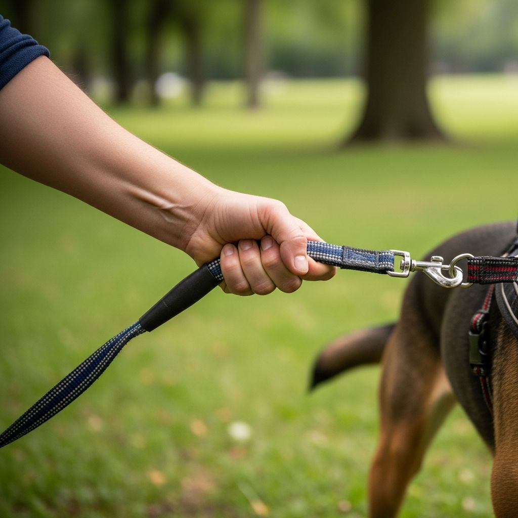 Leash Grabbing And Tugging: 5 Methods For Calm Walks Effective strategies to stop your dog from grabbing and tugging the leash during walks for safer, enjoyable outings.