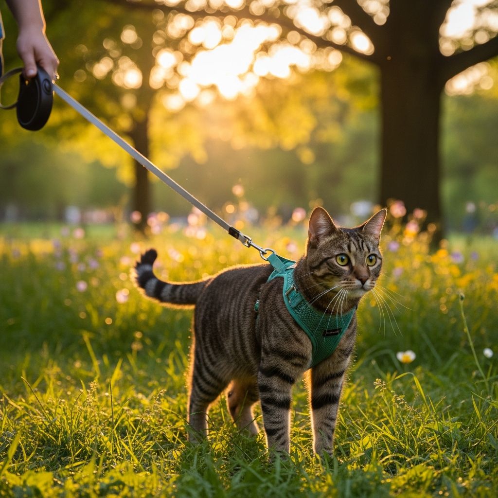 Leash Walking Cats: Safe Outdoor Adventures Discover how to train your cat for secure leash walks, boosting exercise and enrichment while minimizing risks in the great outdoors.