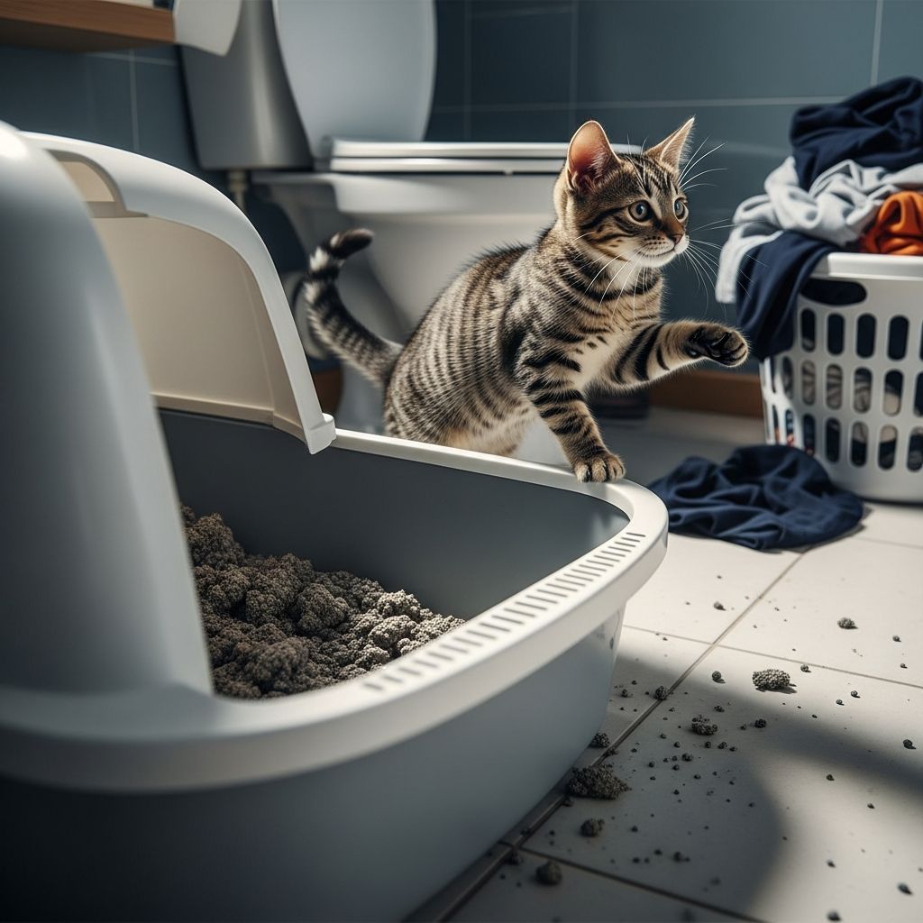 Litter Box Problems: Expert Solutions For Every Cat Owner Expert solutions to resolve common cat litter box issues and restore proper habits effectively.