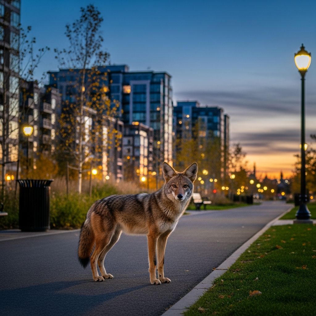 Practical strategies for coexisting with coyotes in residential and urban environments