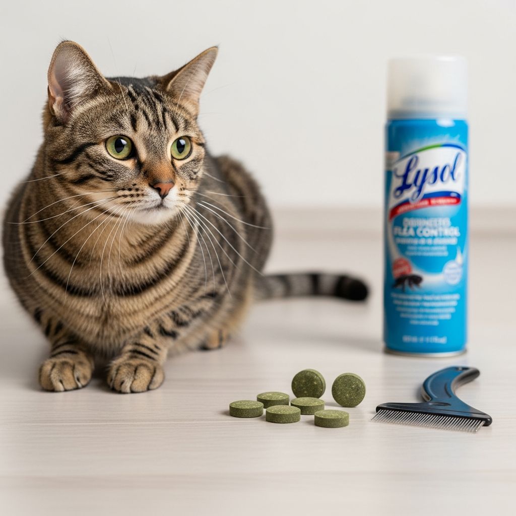 Discover why Lysol isn't ideal for feline flea treatment and explore safer alternatives.