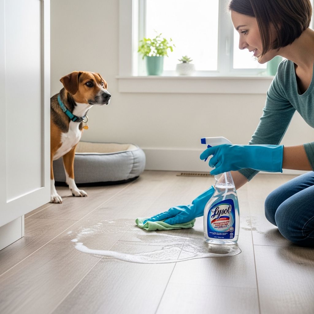 Lysol Safety for Dogs: Expert Guidelines Discover how to use Lysol around dogs safely, understand risks from its chemicals, and explore pet-friendly cleaning options for a healthy home.