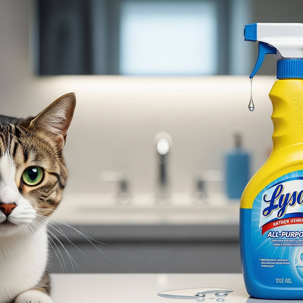 Lysol Toxicity in Cats: Risks and Safety Tips Discover why Lysol poses serious dangers to cats, recognize poisoning signs, and learn safer cleaning methods for pet households.