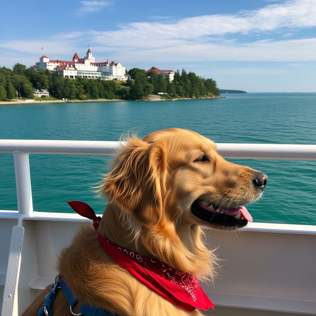 Everything pet owners need to know about visiting Mackinac Island with dogs