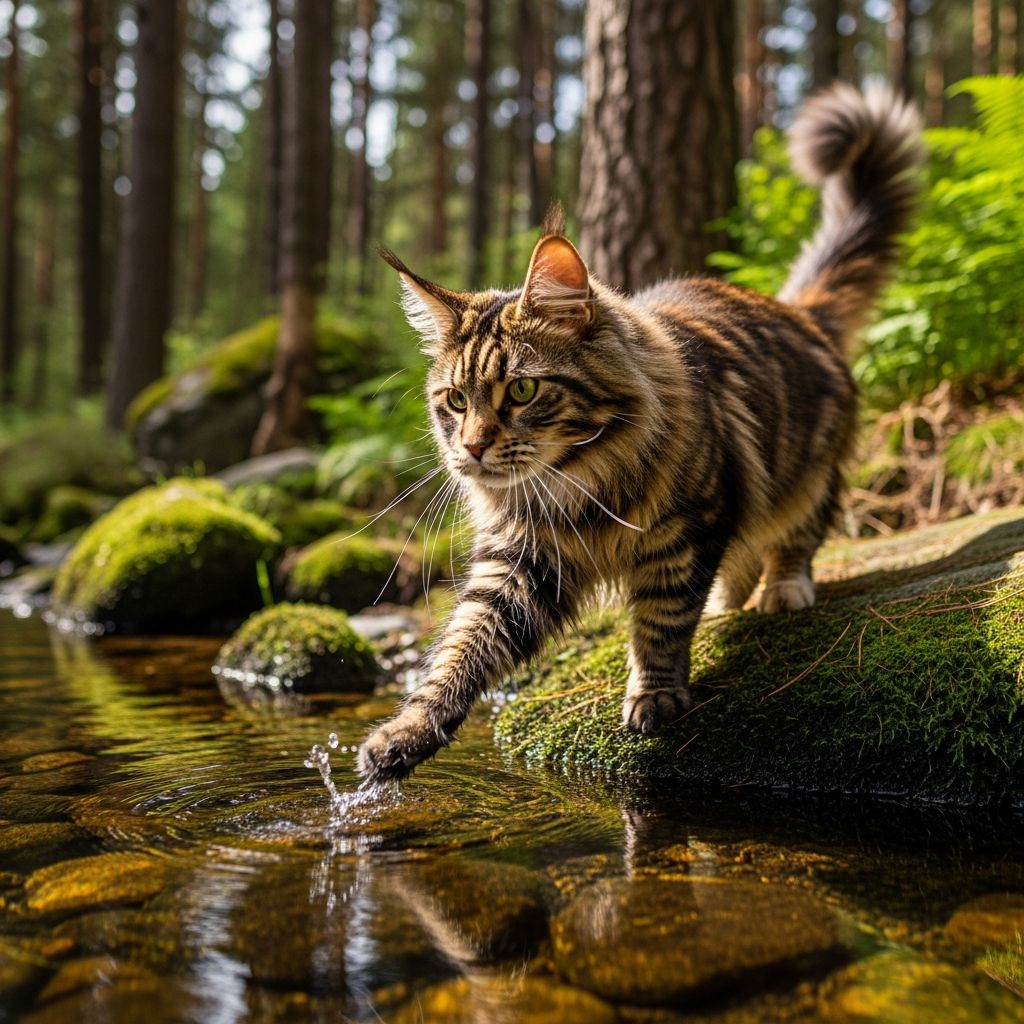 Maine Coons and Water: Myths and Realities Discover why Maine Coon cats often embrace water unlike typical felines, exploring their behaviors, history, and care tips for aquatic fun.