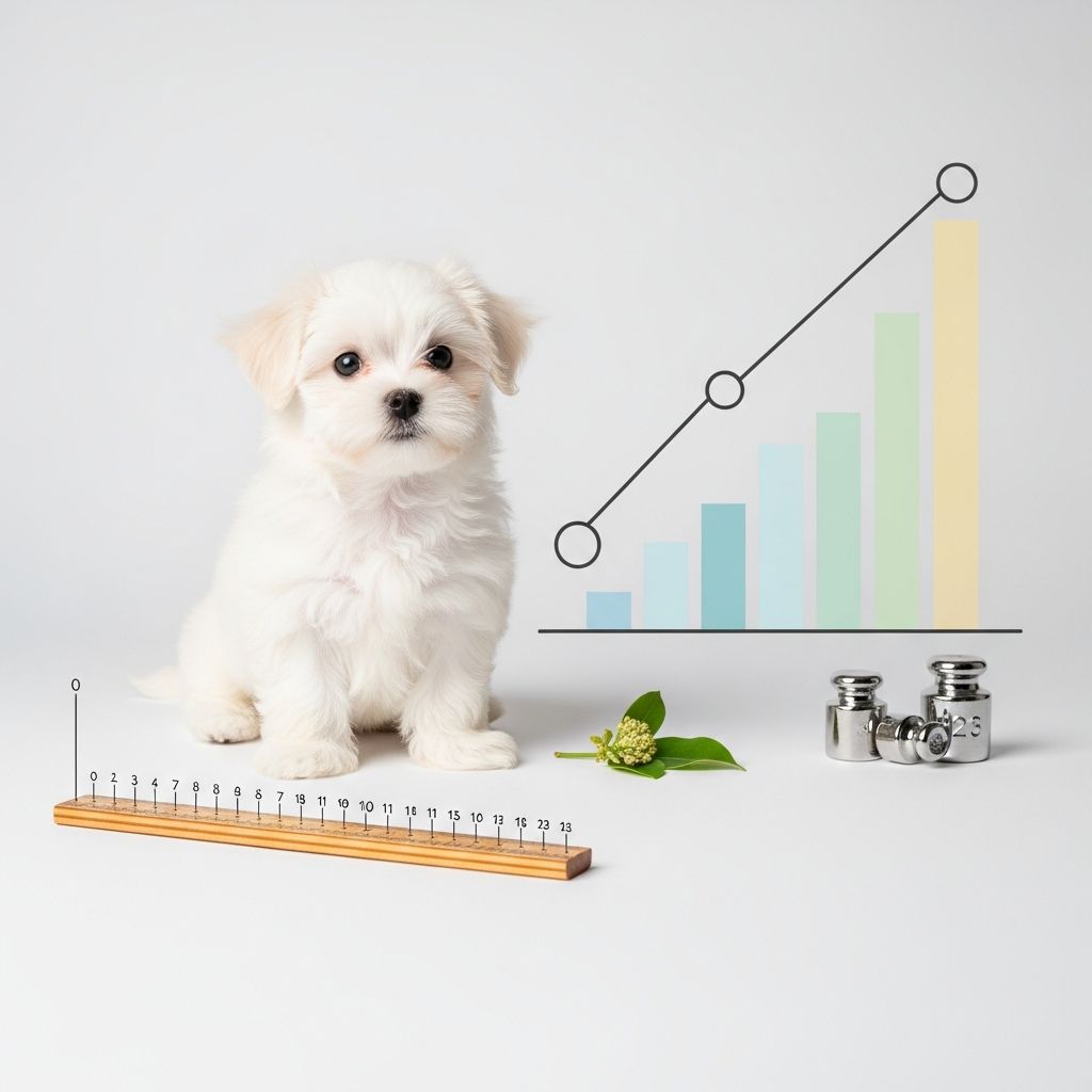 Track your Maltese puppy's development with detailed charts, tips on factors influencing size, and expert advice for healthy growth.
