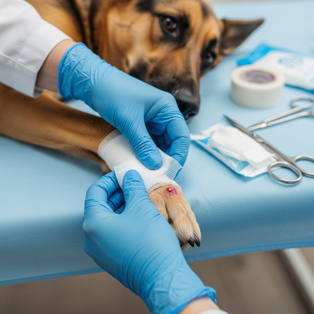 Canine Combat Wounds: Expert Guide To Fight Injury Care Essential steps for immediate response, veterinary intervention, and recovery from dog fight injuries to ensure your pet's swift healing.