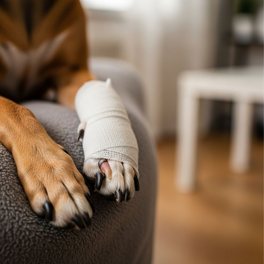 Essential guidance for treating accidental nail injuries and preventing future complications in dogs.