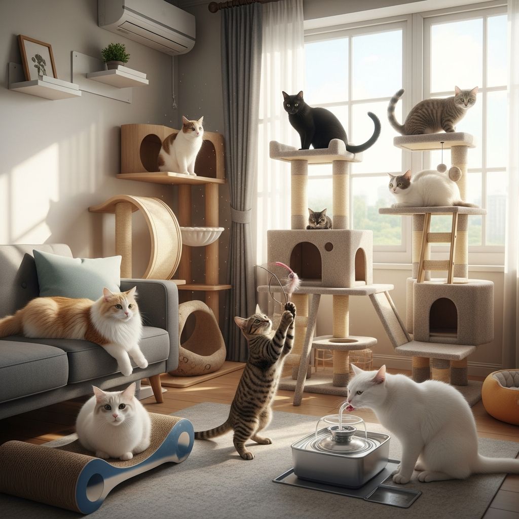 Discover the rewards and challenges of caring for three or more feline companions.