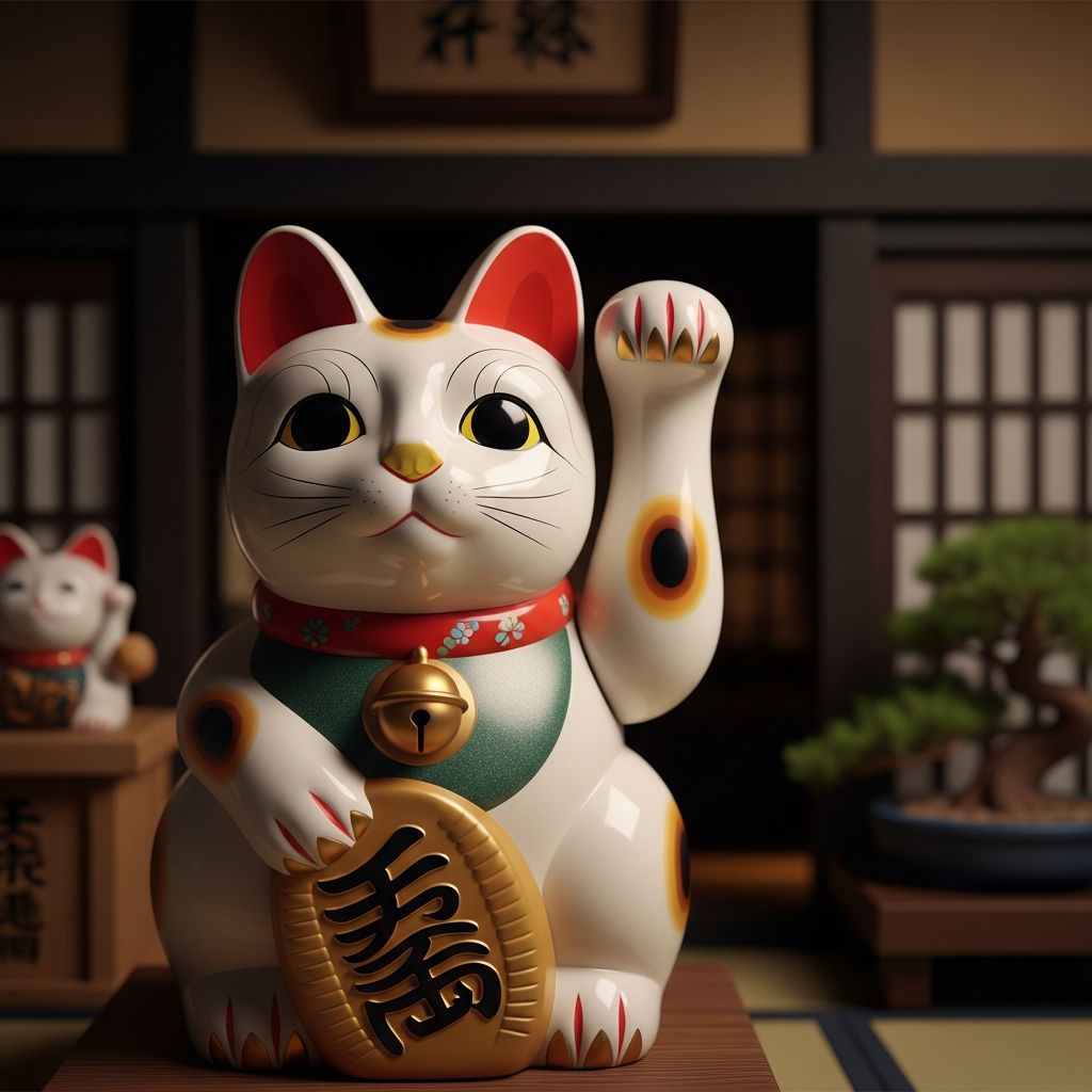 Discover the rich history and symbolism behind Japan's beloved lucky cat figurine.