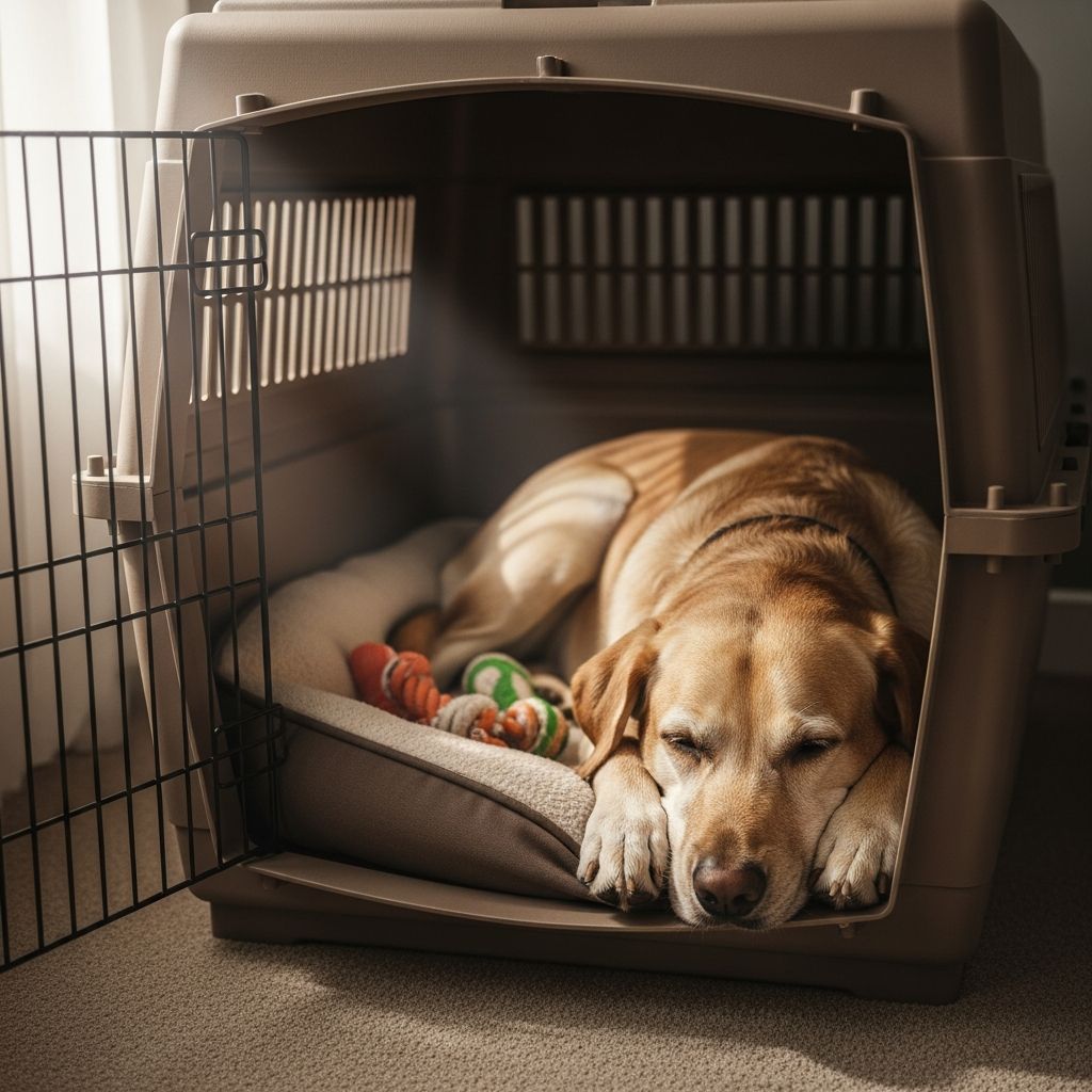 Crate Rest For Dogs: The Complete Guide To Recovery & Comfort Expert strategies to keep your dog calm, engaged, and healing during mandatory crate confinement after surgery or injury.