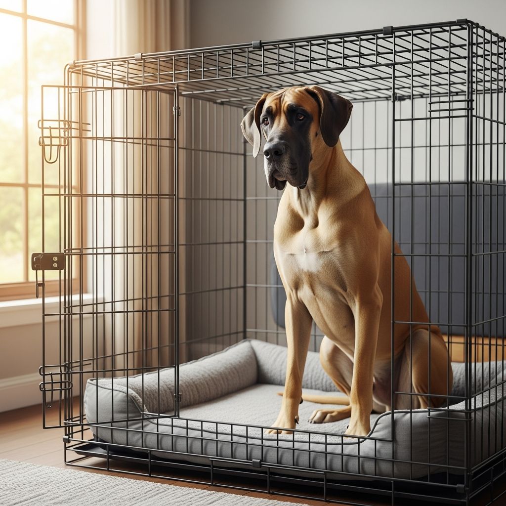 Unlock the secrets to successful crate training for your Great Dane puppy with proven, gentle methods that build confidence and security.