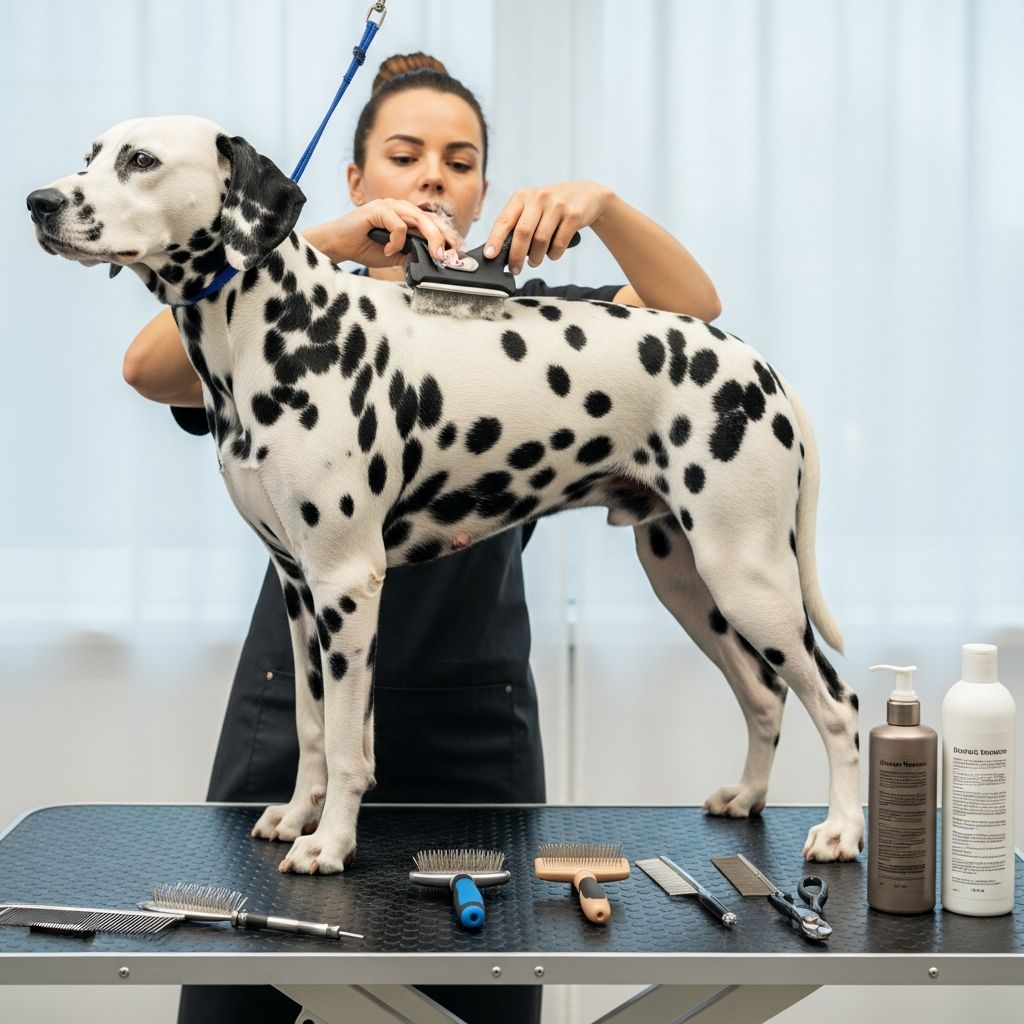 Dalmatian Grooming: Complete At-Home Guide For Owners Discover proven techniques to keep your Dalmatian's coat shiny, skin healthy, and overall hygiene impeccable with our detailed grooming blueprint.