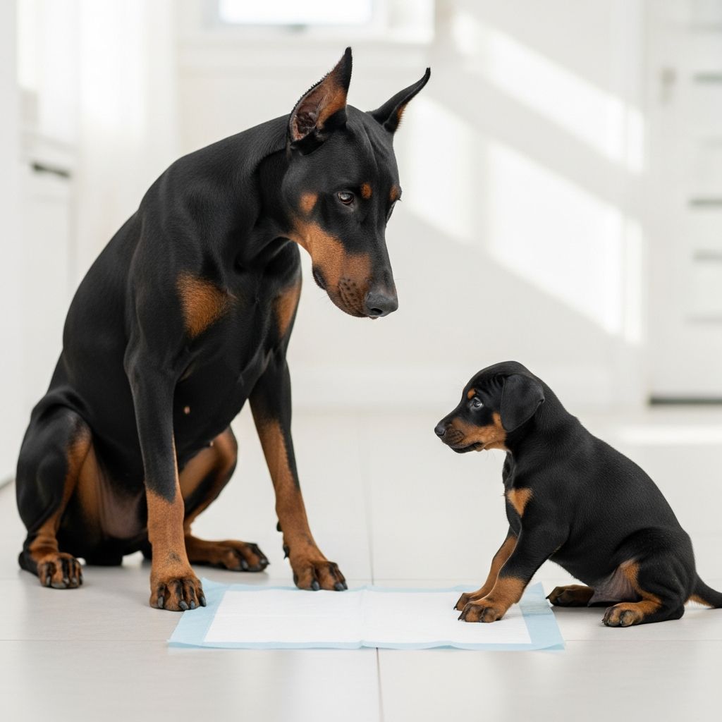 Doberman Potty Training: The Complete Guide For New Owners Unlock proven strategies to housebreak your Doberman puppy fast with consistency, positive methods, and smart tools for a cleaner home.