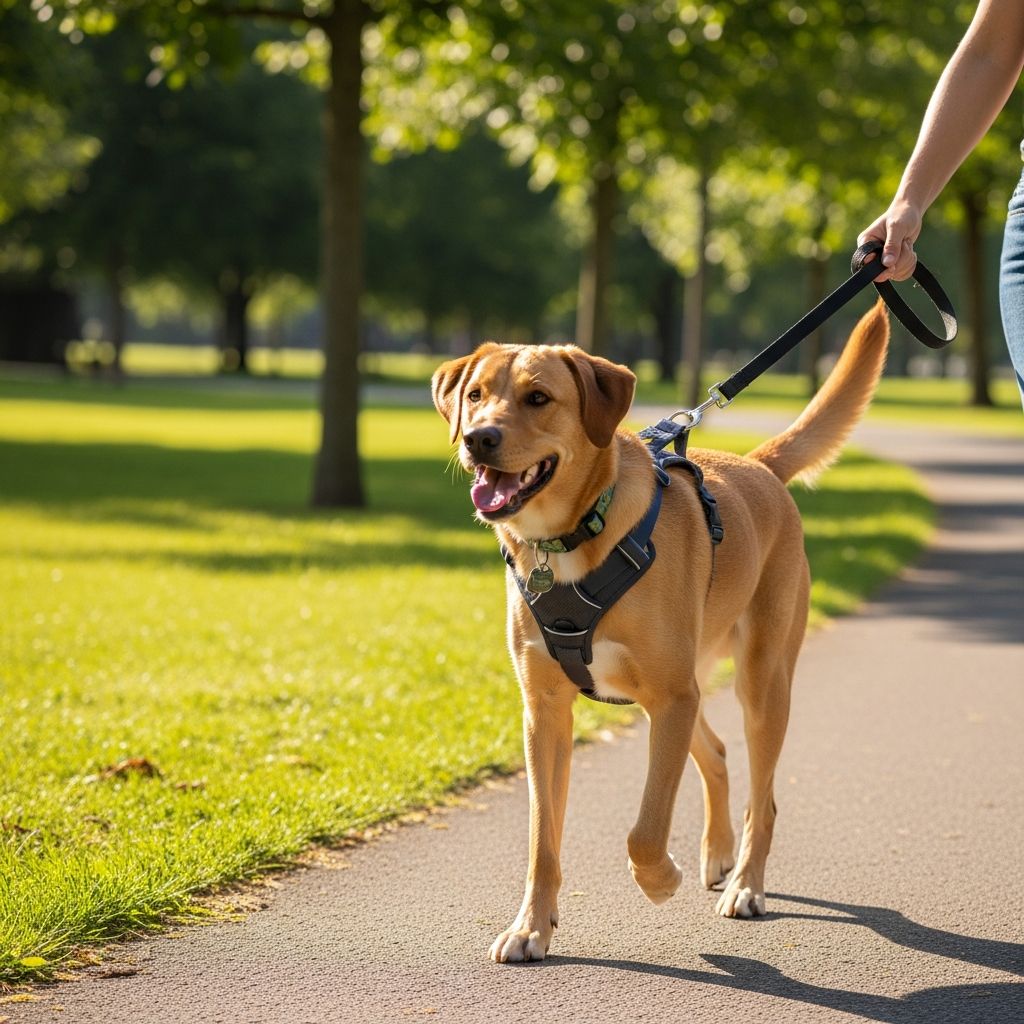 Discover step-by-step guidance on fitting the Easy Walk harness to ensure comfort, control, and safe walks for your dog every time.