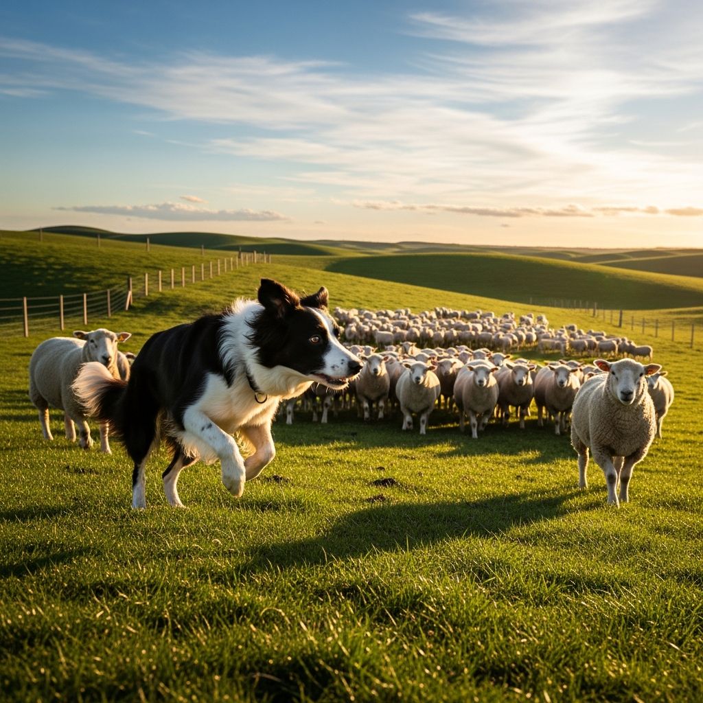 Mastering Herding With Border Collies: A Complete Guide Unlock your Border Collie's natural instincts through structured training for effective livestock management and bonding.