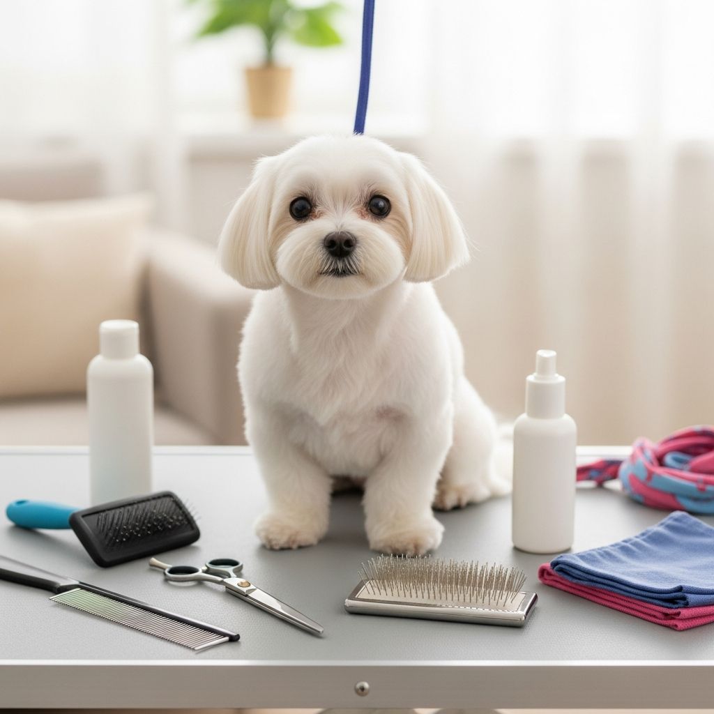 Maltese Grooming At Home: 7 Essential Tools And Tips Discover expert techniques to keep your Maltese's stunning white coat healthy, tangle-free, and beautifully maintained with our comprehensive home grooming guide.