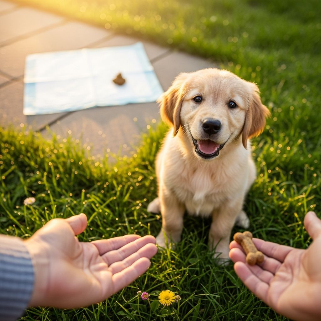 Puppy Potty Training: A Step-By-Step Guide For New Owners Discover proven strategies to housebreak your puppy quickly and effectively with patience, consistency, and smart routines.