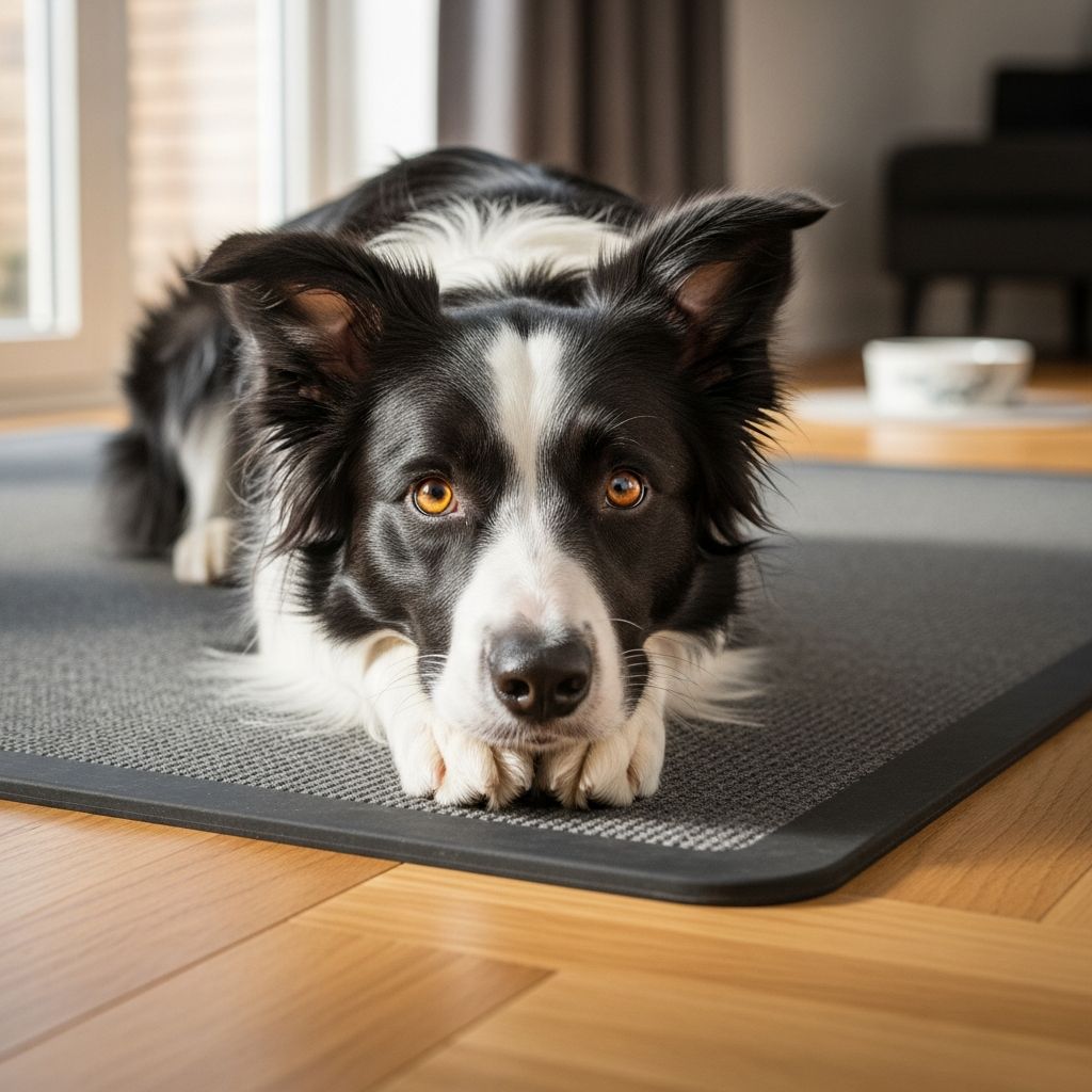 Mat Dog Training: 5-Step Guide To Calm And Composed Canines Master mat training for dogs: Teach your pup to relax on command, reduce anxiety, and create calm in any situation.