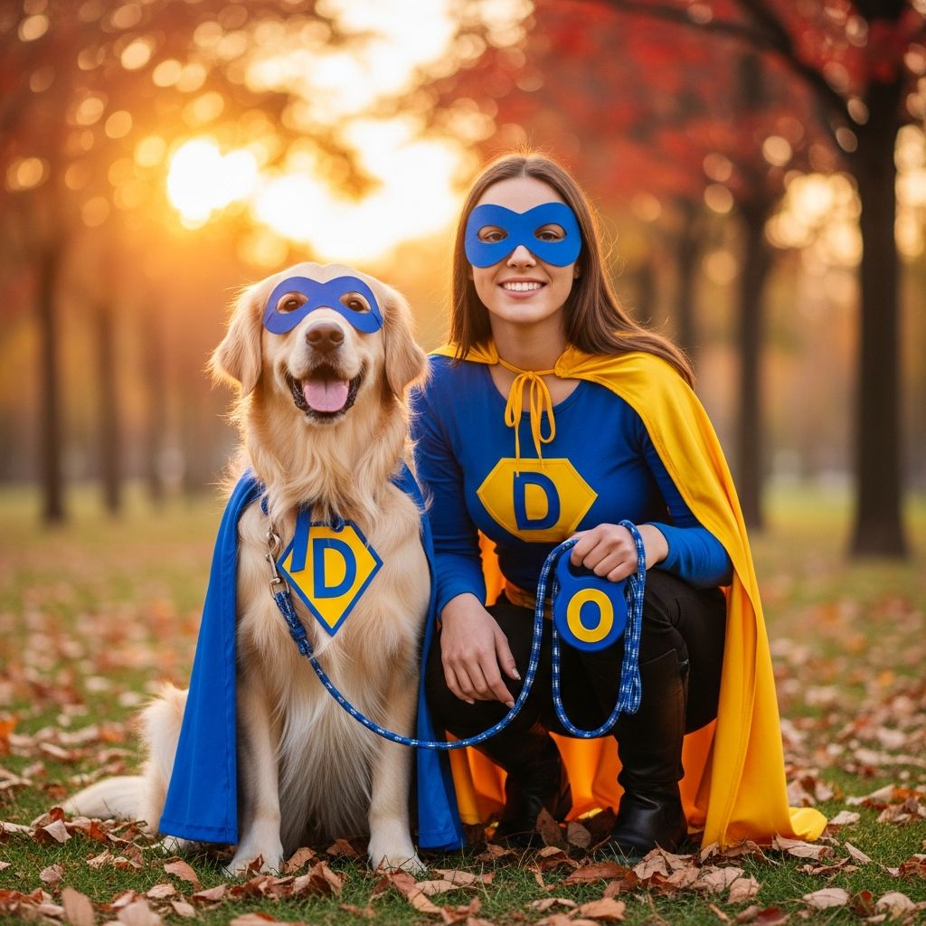 Matching Dog And Owner Costumes: 15 Easy DIY Halloween Ideas Create unforgettable Halloween memories with DIY matching costumes for you and your furry best friend that are easy, fun, and budget-friendly.
