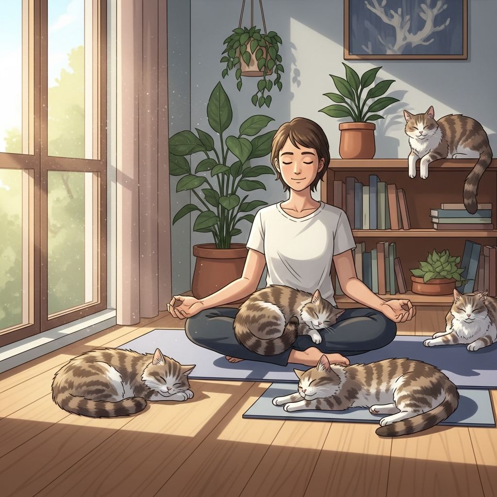 Meditating With Cats: 6 Benefits & Daily Techniques Discover the transformative power of meditating with your cat for stress relief, deeper bonds, and enhanced well-being.