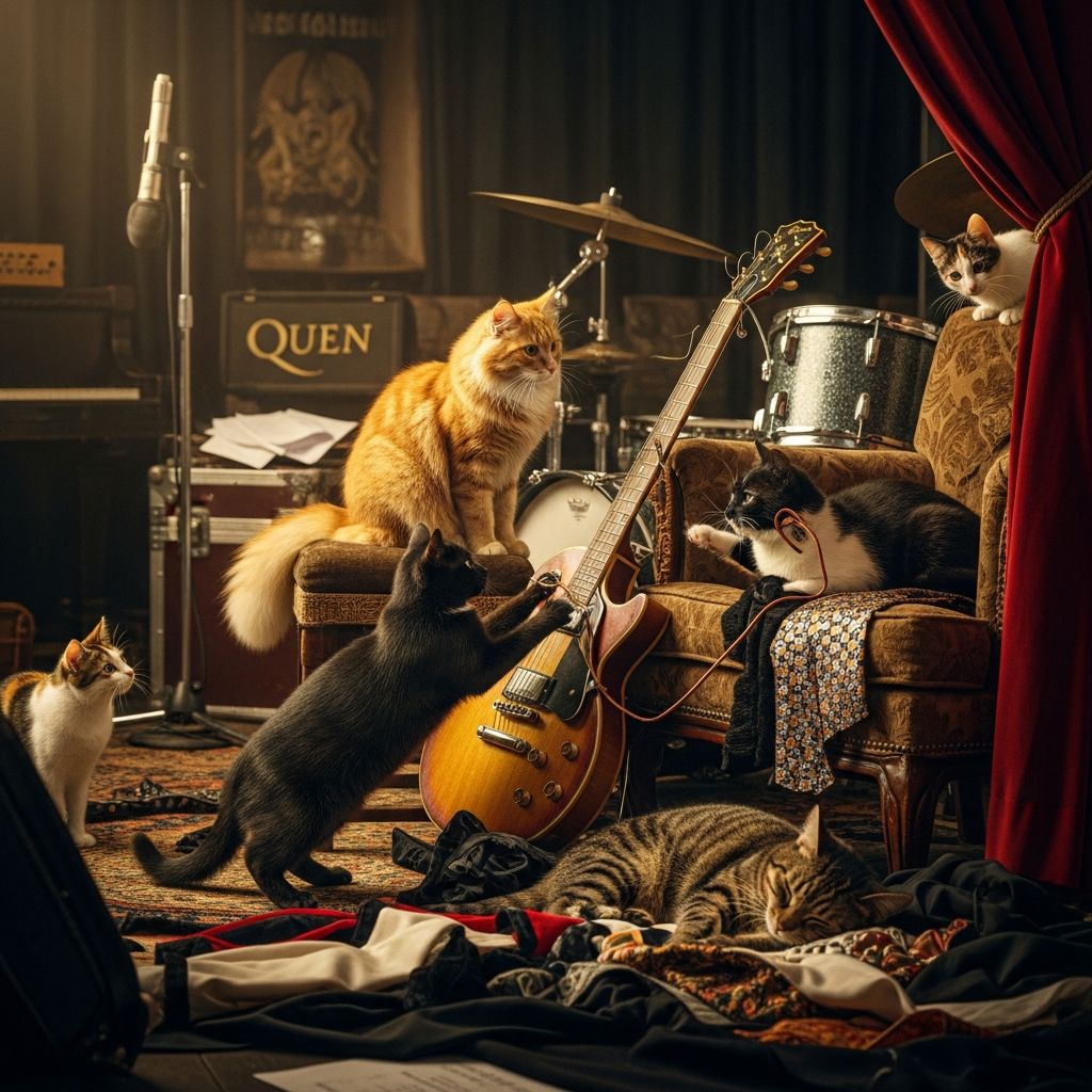 Discover the feline stars that brought Freddie Mercury's love of cats to the Bohemian Rhapsody biopic.