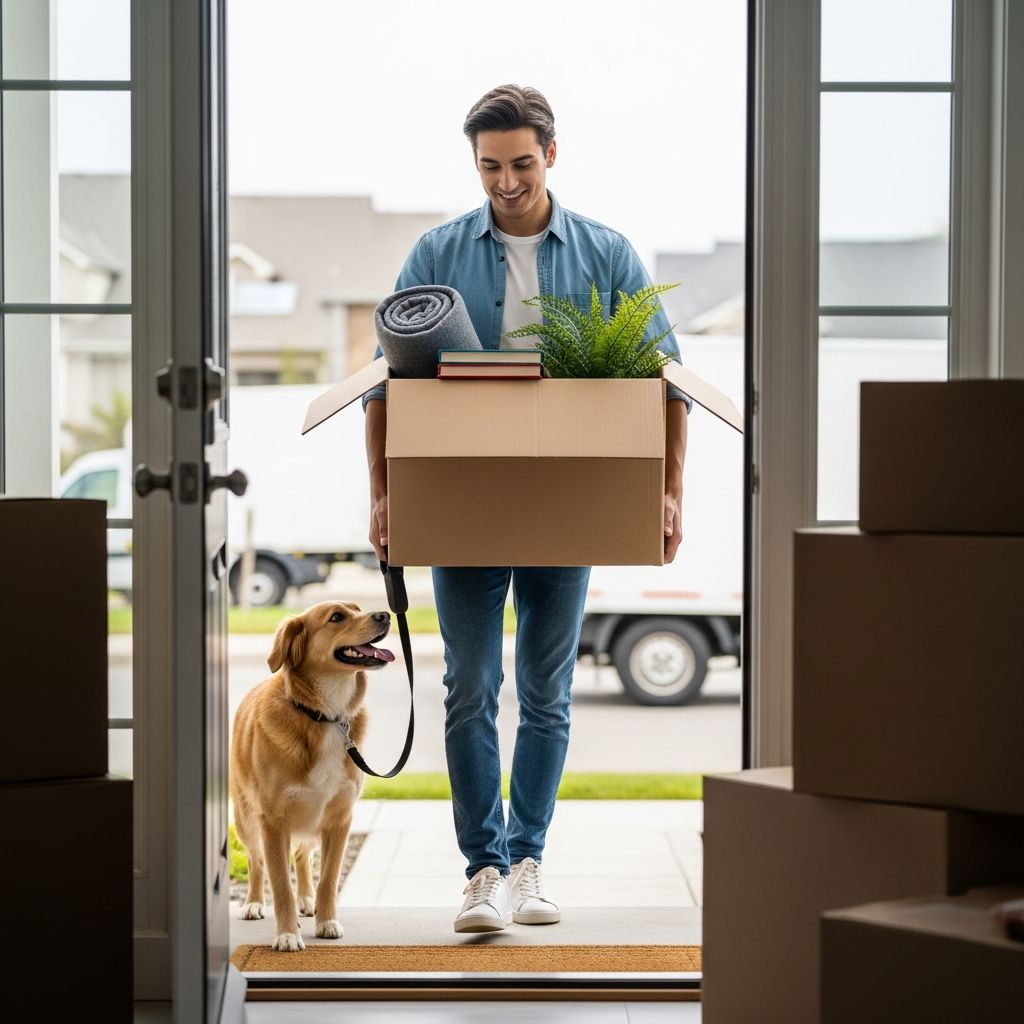 Essential tips for a smooth and stress-free move with cats, dogs and other pets from packing to settling in.