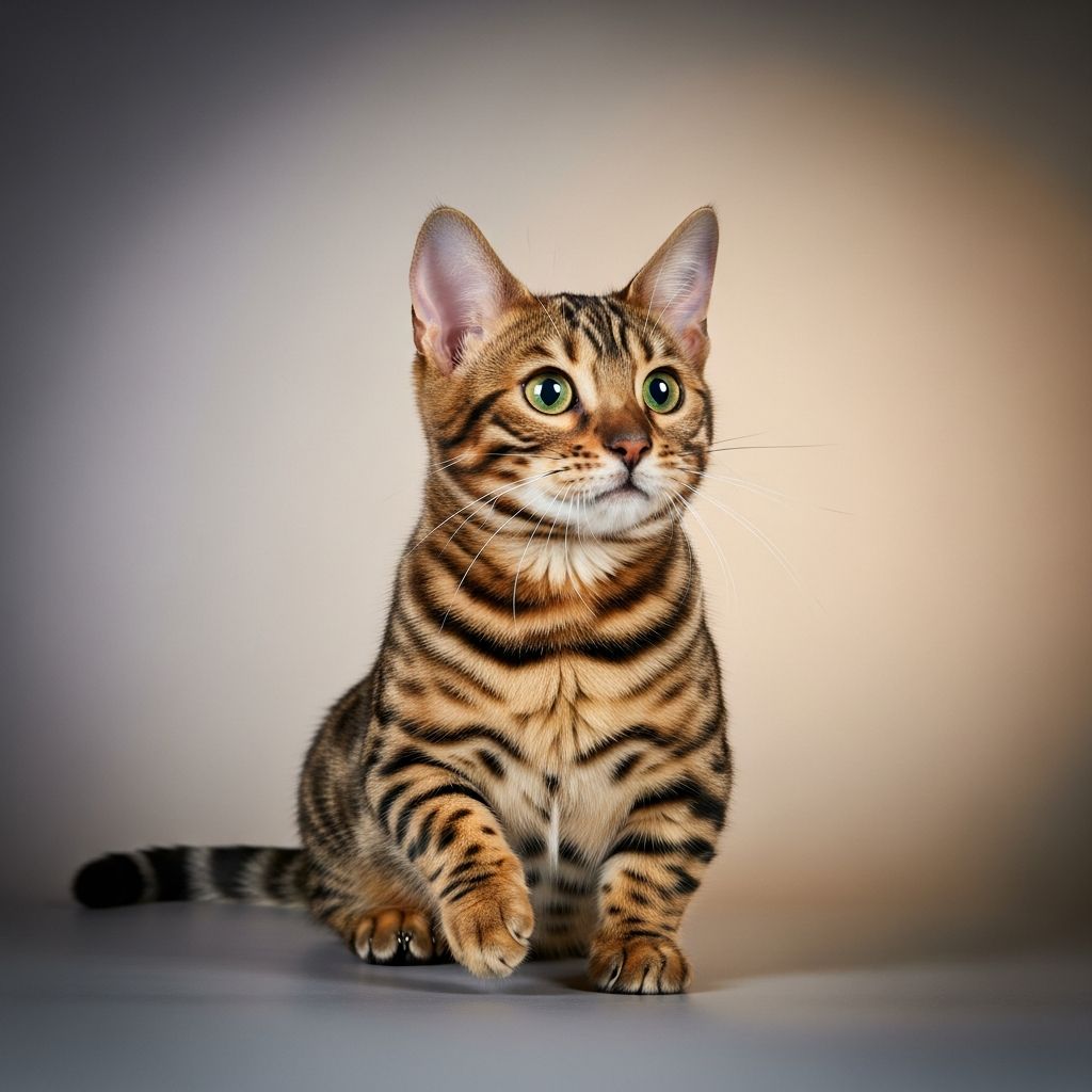 Munchkin Bengal Cat Complete Guide: Care, Nutrition & Training Discover the playful world of Munchkin Bengal cats: their unique short legs, vibrant personalities, and essential care tips for happy ownership.
