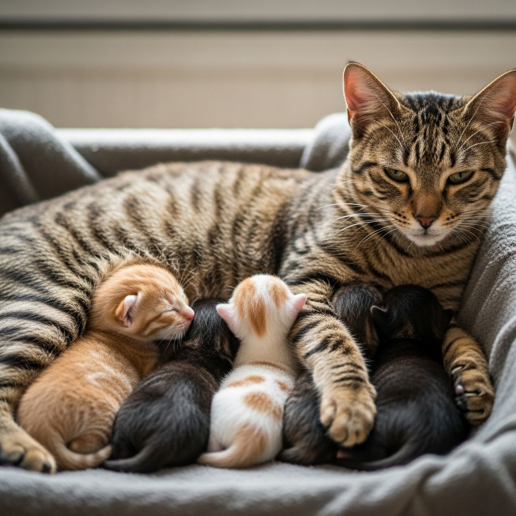 My Cat Just Had Kittens: Essential Care Guide Essential guide for new cat parents: Monitor health, provide nutrition, and ensure safe bonding after your cat gives birth to kittens.