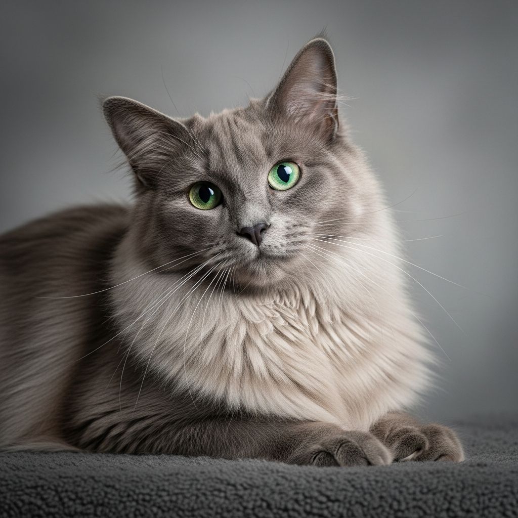 Nebelung Cat Breed: Complete Guide To Care, Traits, And History Discover the elegant Nebelung, a misty-blue semi-longhaired cat with Russian roots and a gentle soul, perfect for quiet companionship.