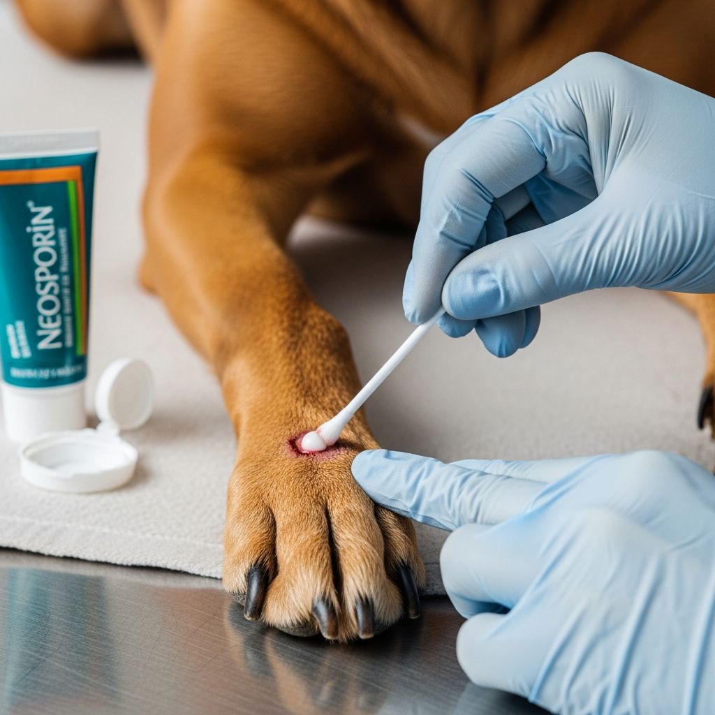 Discover if Neosporin is safe for your dog's wounds, how to apply it correctly, risks involved, and better veterinary alternatives for optimal healing.
