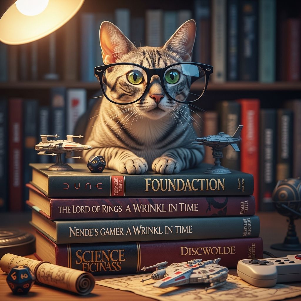 150+ Nerdy Cat Names: Great Ideas for Your Geeky Cat Embrace your inner geek with these 150+ nerdy cat names inspired by science, games, comics, and space for your feline friend.