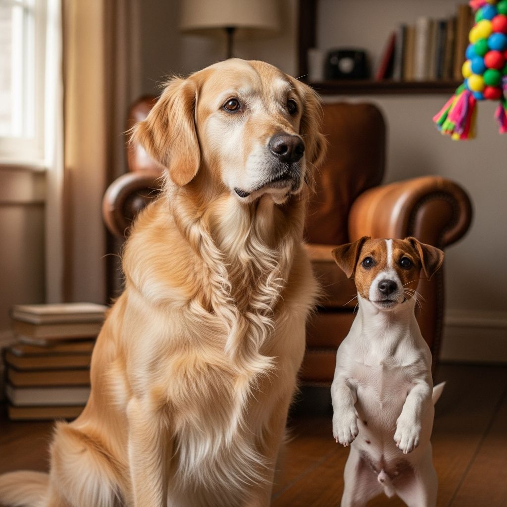 New Dog Habits, Old Dog: Expert Guide To Senior Dog Training Discover how introducing a new dog reshapes habits for your old dog, fostering harmony through training, patience, and understanding canine behavior dynamics.