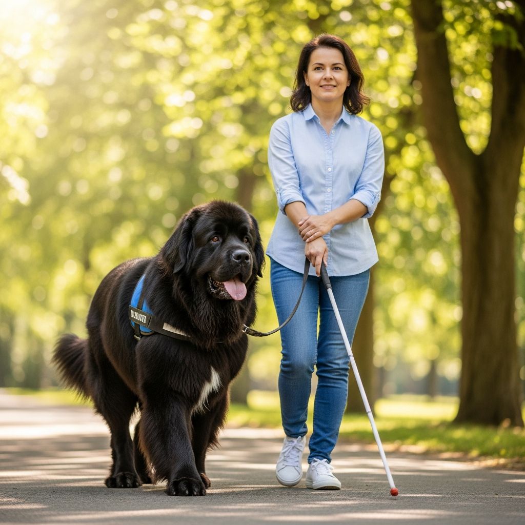 Newfoundland Dog Guide: Care, Training, & Grooming Tips Discover the gentle giant of dog breeds: the Newfoundland's history, traits, care needs, and why it's the ultimate family companion.