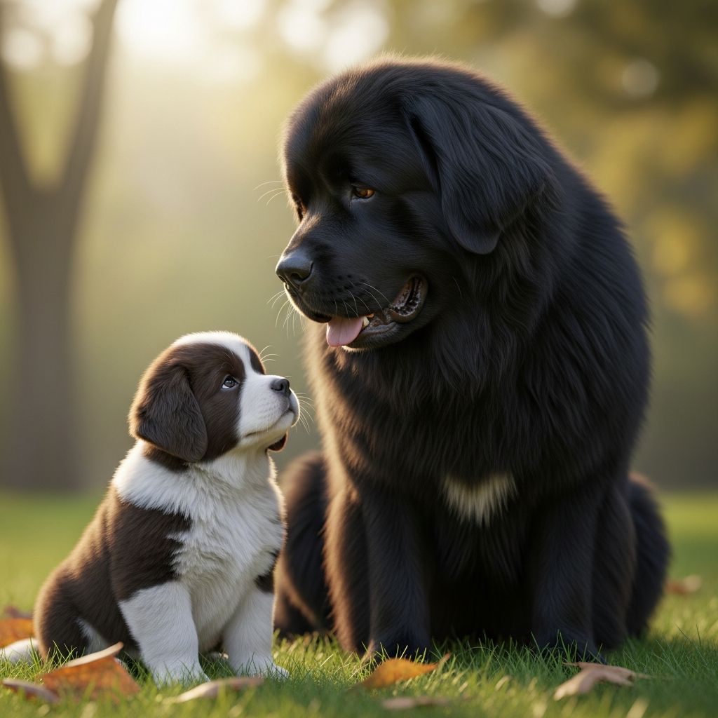 Newfoundland Growth Guide: Size, Weight & Development Track your Newfoundland puppy's growth with detailed charts, timelines, and tips for ensuring optimal health and size through adulthood.