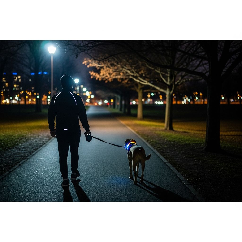 Master safe evening strolls with your dog using proven visibility, gear, and awareness strategies for worry-free adventures.