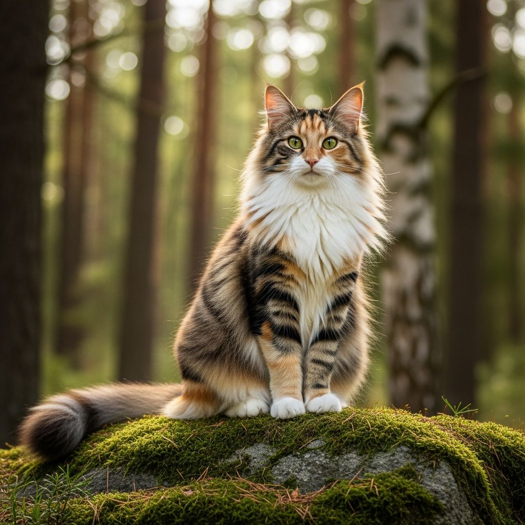Norwegian Forest Cat Colors: 60+ Patterns, Traits & Care Discover the stunning array of 60+ Norwegian Forest Cat colors and patterns, from classic tabbies to rare ambers, with detailed descriptions and pictures.