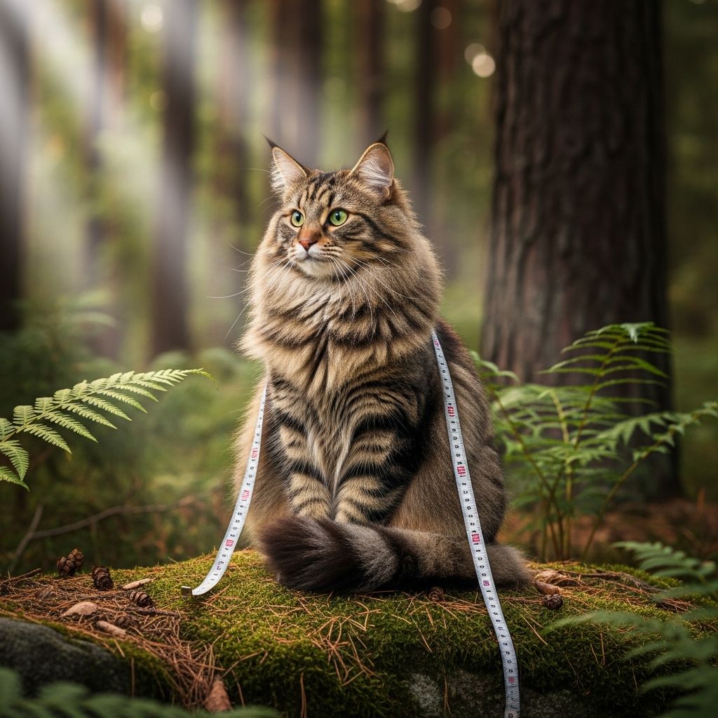 Norwegian Forest Cat Dimensions: 4 Essential Measurements Discover the impressive size, growth patterns, and physical traits of Norwegian Forest Cats compared to typical felines.