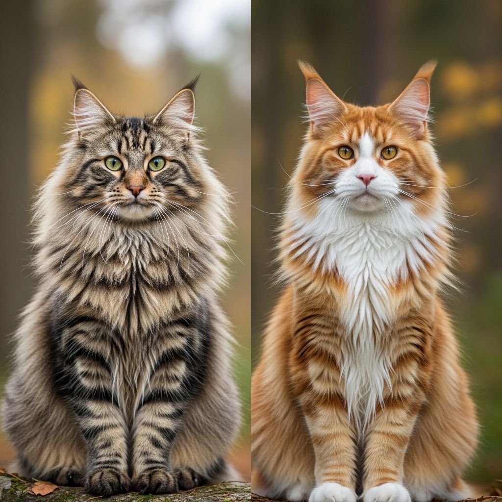 Norwegian Forest Cat Vs. Maine Coon: Ultimate Comparison Discover key differences between Norwegian Forest Cats and Maine Coons in size, temperament, grooming, and more to choose your perfect feline companion.