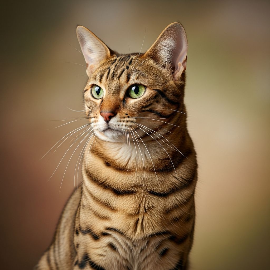 Discover the Ocicat: a striking domestic cat with wild looks, playful energy, and affectionate nature perfect for active families.