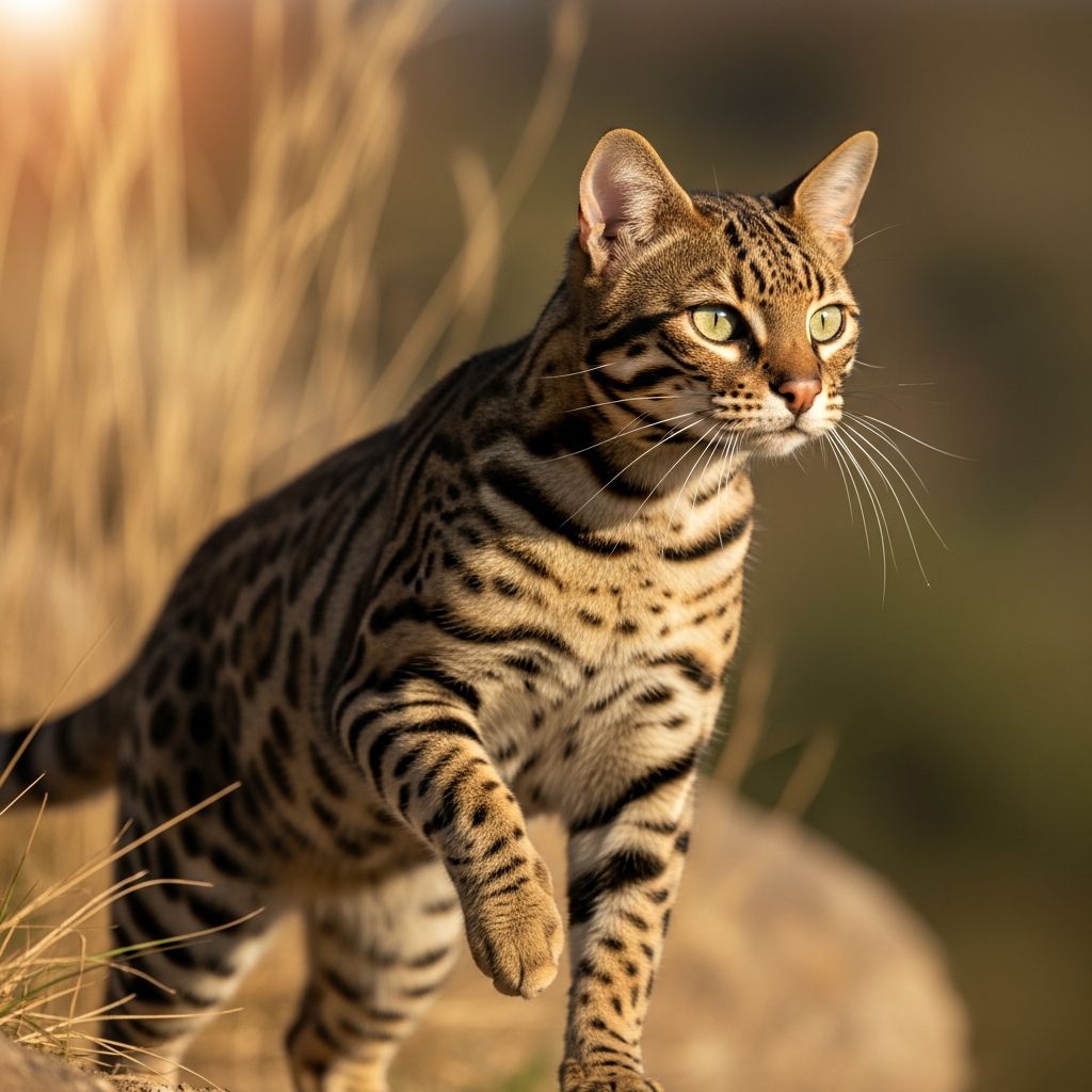 Ocicat: The Spotted Domestic Cat with Wild Appeal Discover the exotic charm of the Ocicat, a purely domestic breed with stunning spotted patterns and affectionate personality.