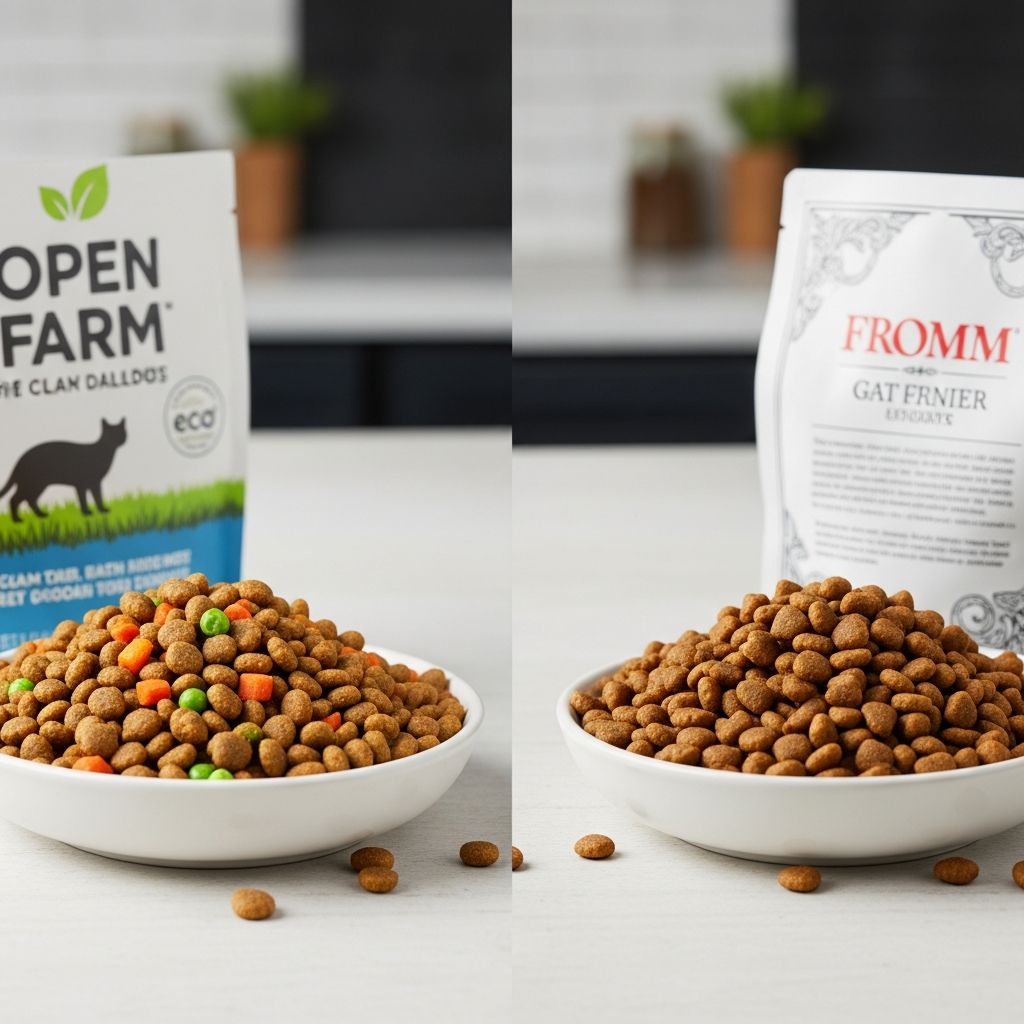 Open Farm Vs Fromm Cat Food: Comprehensive Guide For Cat Owners Discover which premium cat food brand excels in quality, nutrition, and value for your feline companion's health needs.