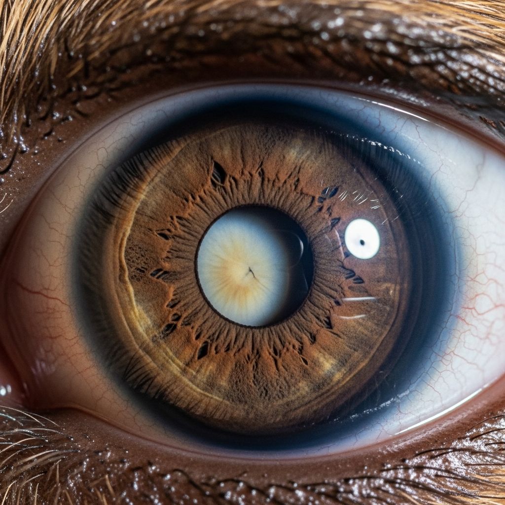 Discover optic nerve colobomas in dogs and cats: congenital eye defects causing vision challenges, with management strategies for better pet quality of life.