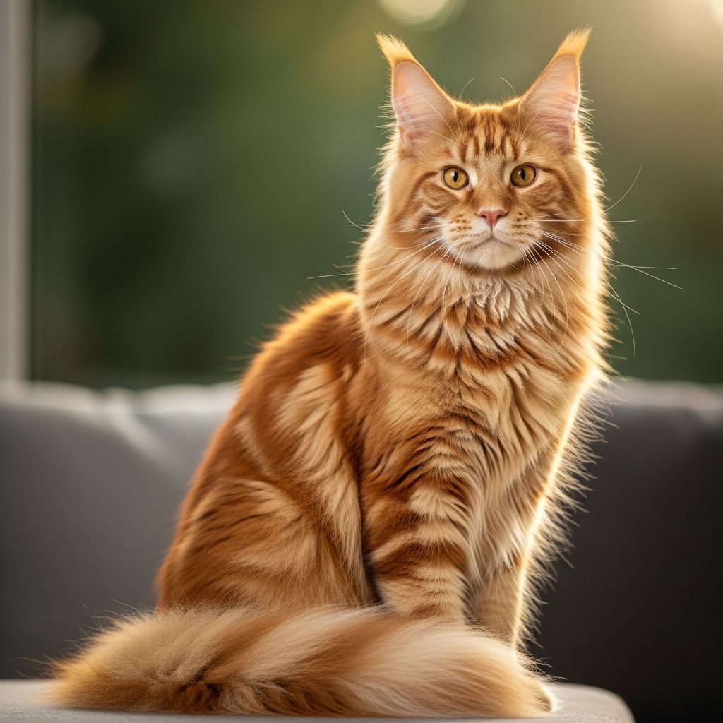 Discover the majestic beauty and gentle nature of orange Maine Coon cats, the gentle giants with striking reddish coats and dog-like loyalty.