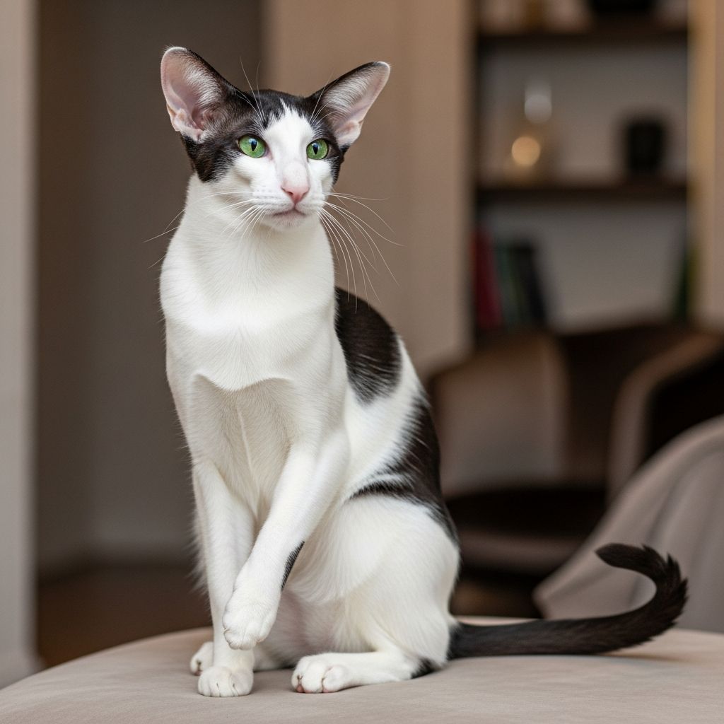 Oriental Bicolor Cats: Elegant Companions With Big Personalities Discover what makes Oriental Bicolor cats uniquely charming feline companions